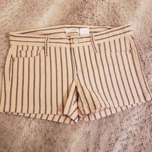NWT Ann Taylor Loft Pink Striped Shorts